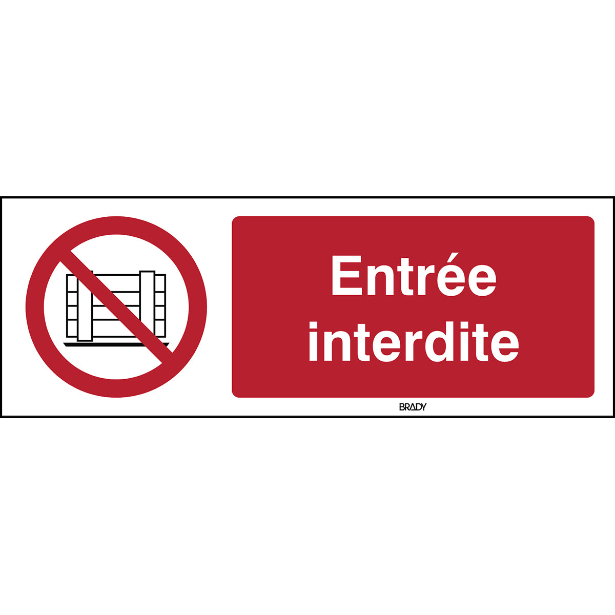 Abstellen oder Lagern verboten – ISO 7010