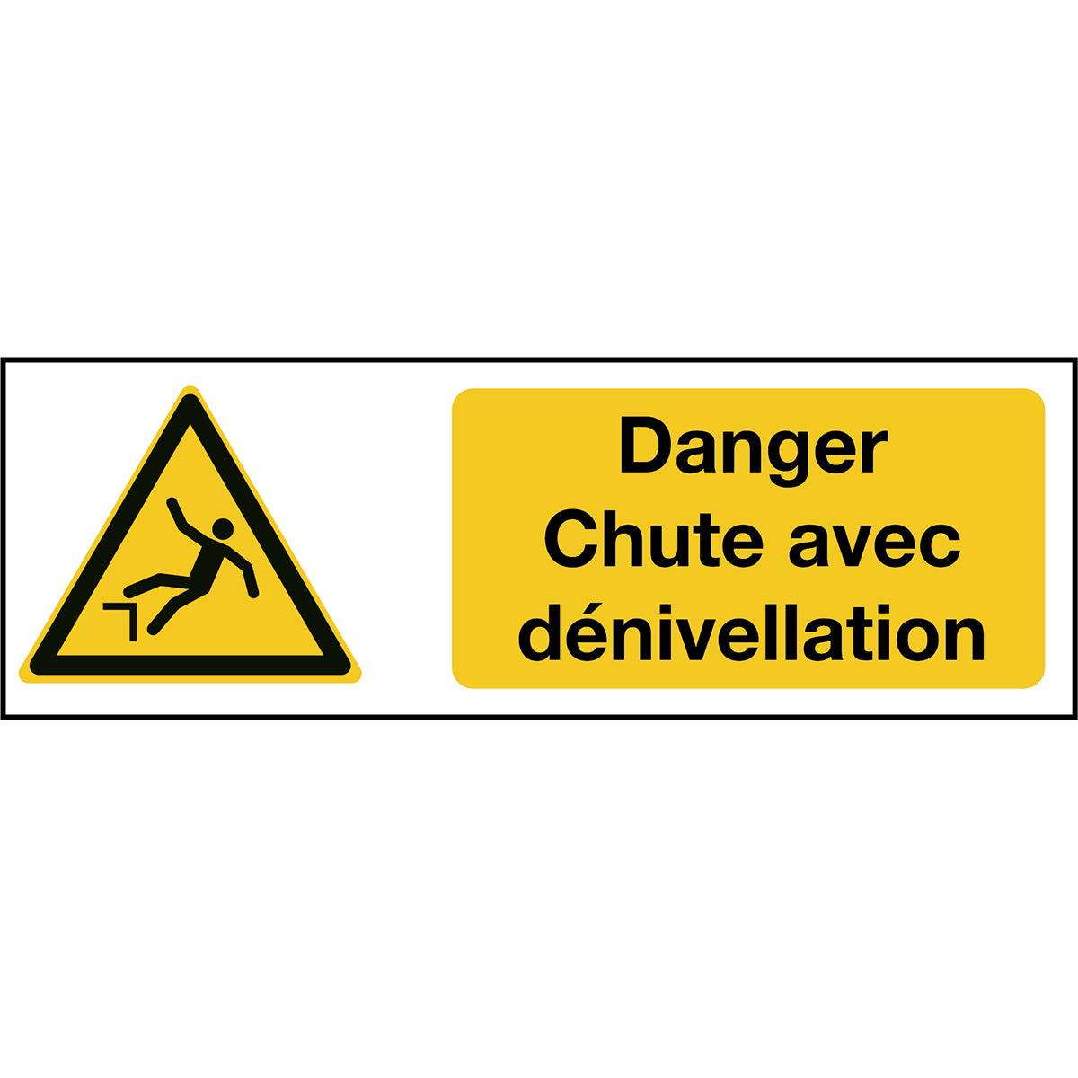 Signaling ISO 7010 - Danger (francophone product)