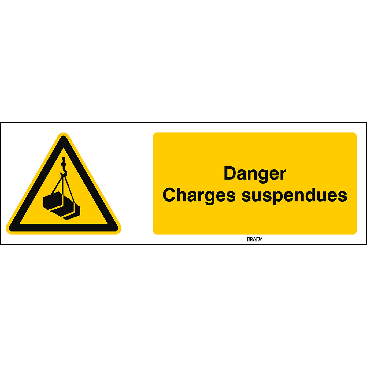 Signaling ISO 7010 - Danger (francophone product)