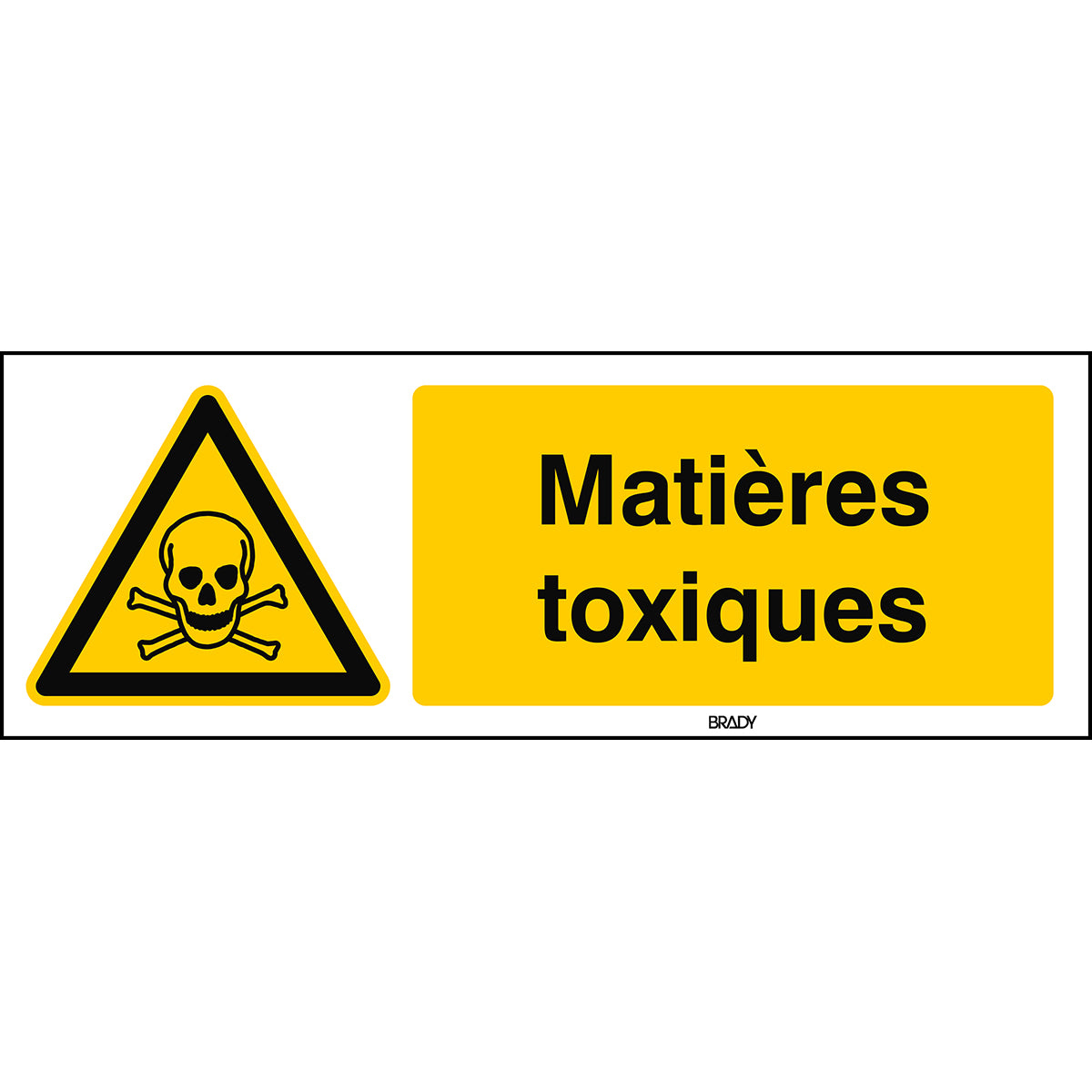 Warnung; giftige Stoffe – ISO 7010