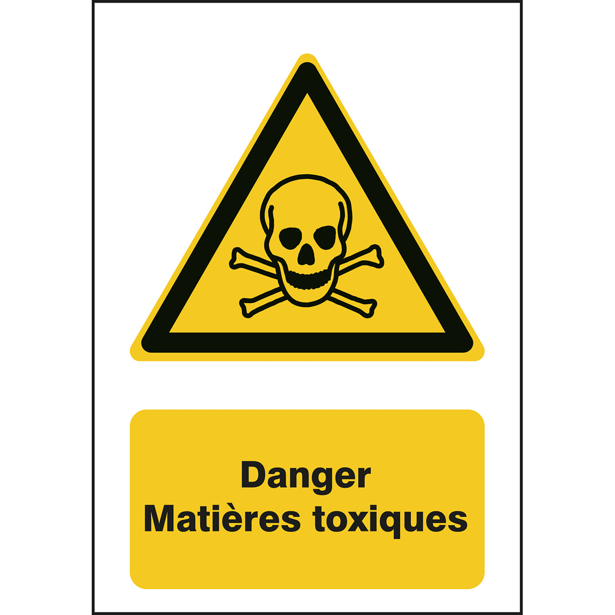 Signalisation ISO 7010 - Danger (produit francophone)