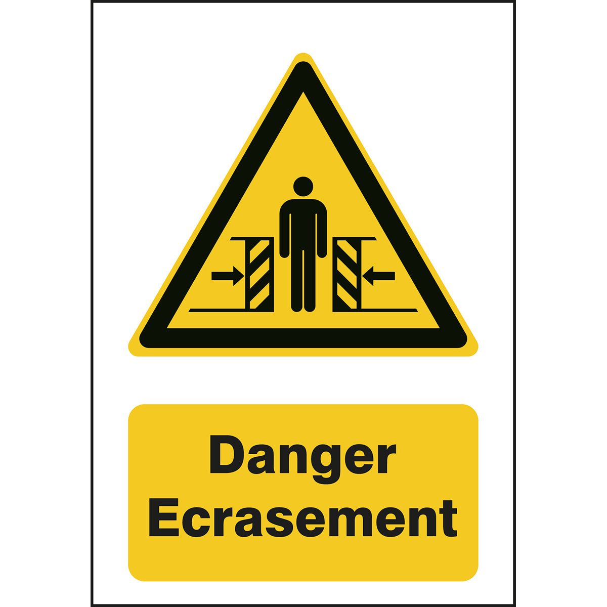 Signaling ISO 7010 - Danger (francophone product)