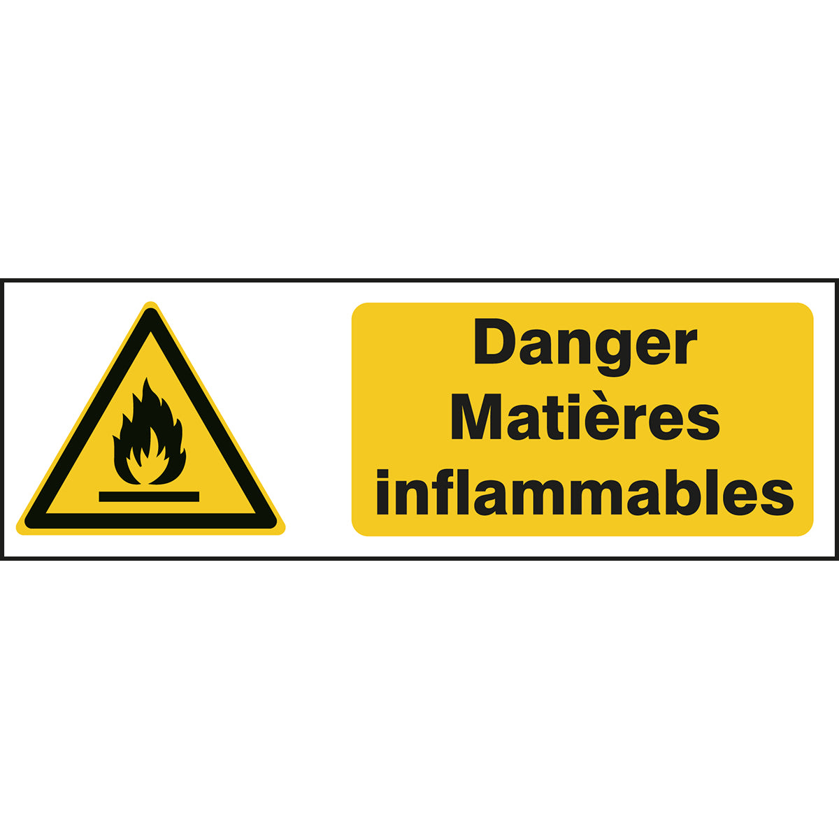 Signaling ISO 7010 - Danger (francophone product)