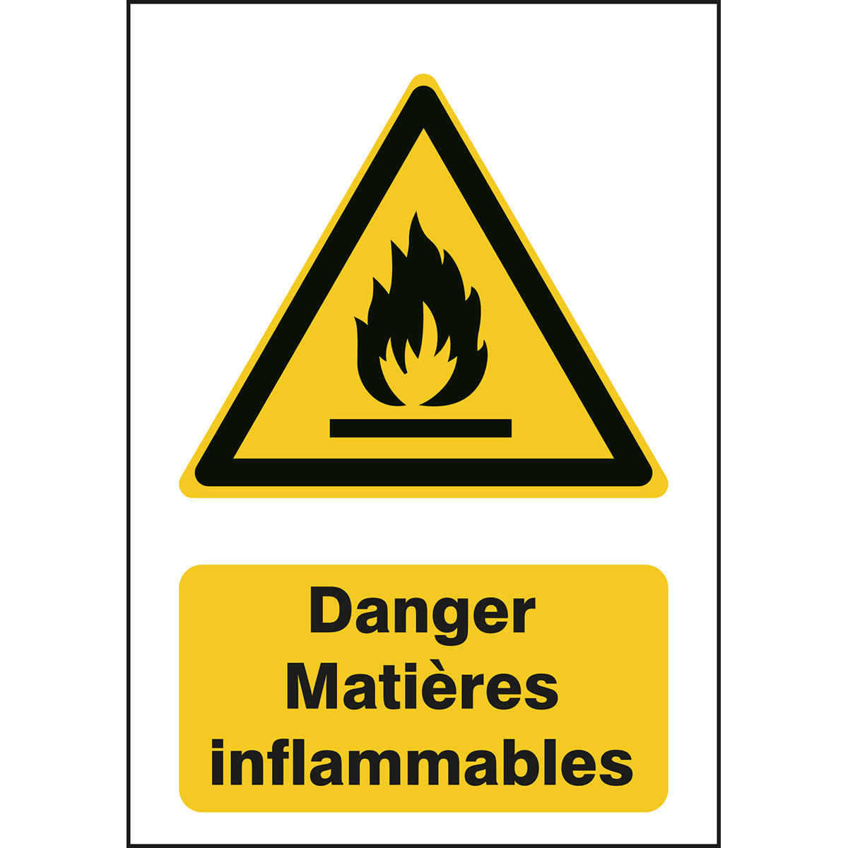 Signaling ISO 7010 - Danger (francophone product)