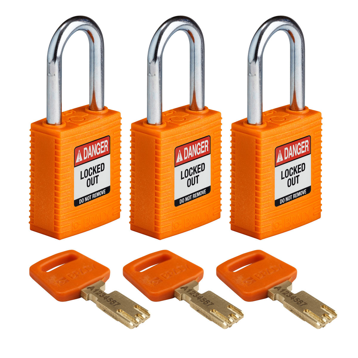 SafeKey padlocks - nylon