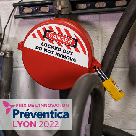 Absperrung für Kugelventile mit T-Griff - klein