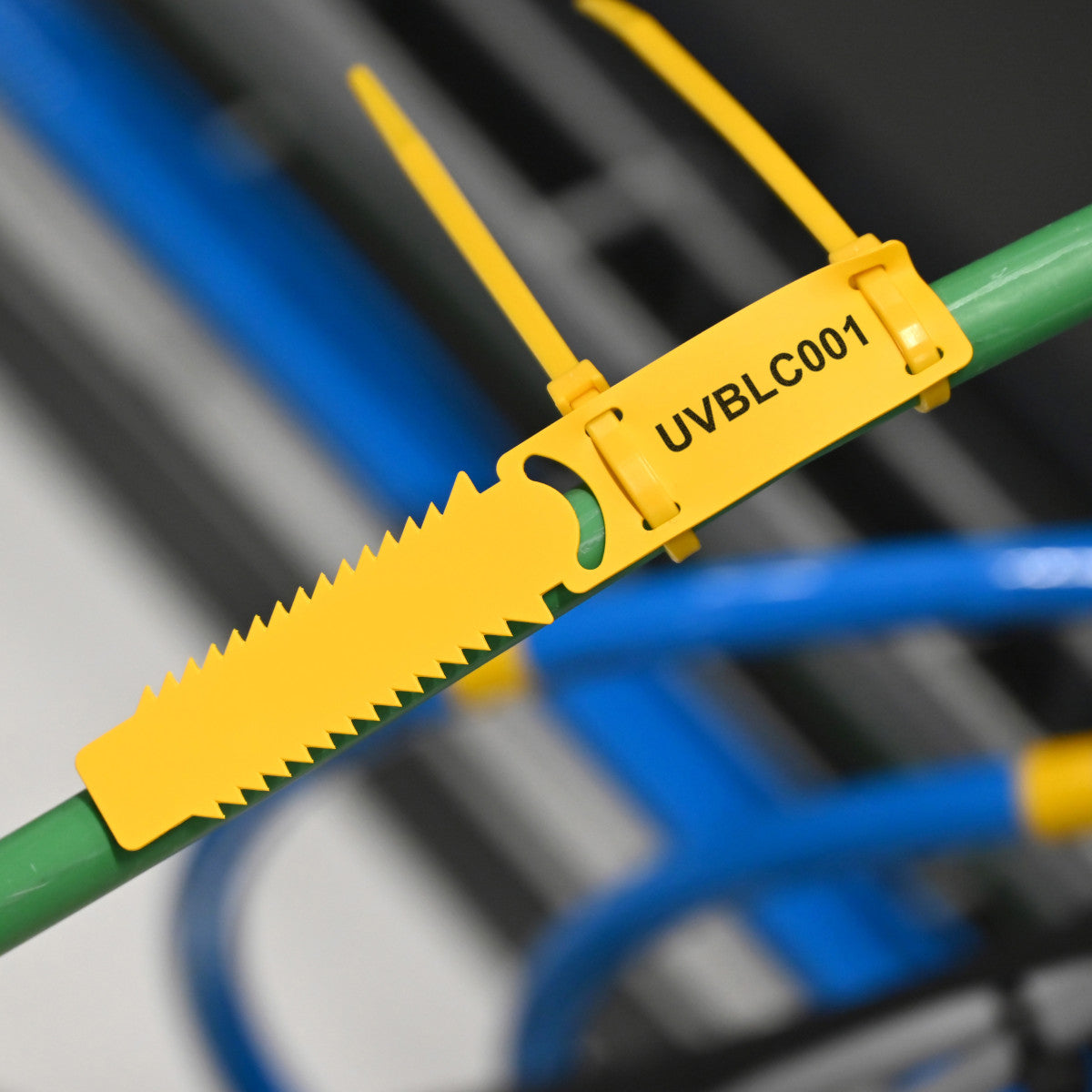 Hypertag for attaching to wires and cables