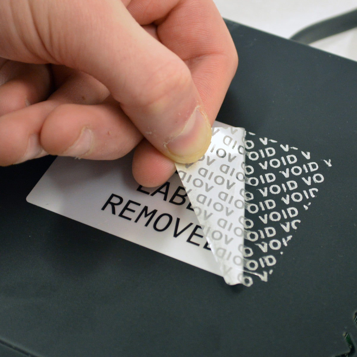 Fälschungssichere Etiketten für Thermotransferdrucker