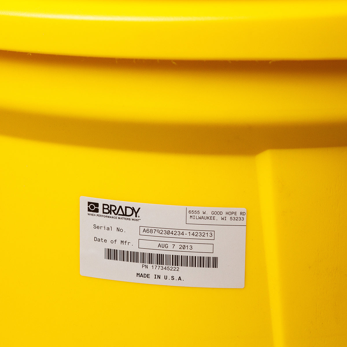 Metallisierte Polyester-Etiketten für den M710 Drucker