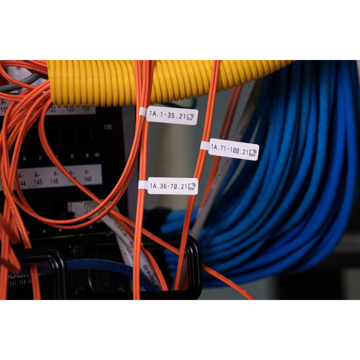 RFID-Polypropylen-Fahnen für die Leitungs- und Kabelkennzeichnung