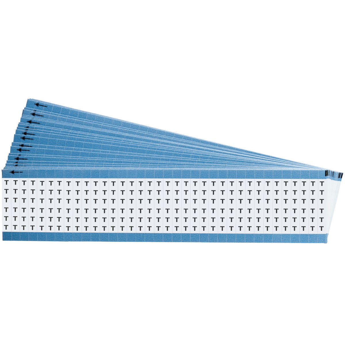 Kabelkennzeichnungskarten - einzelne Buchstaben - Großbuchstaben