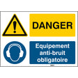 Allgemeines Warnschild, Ohrenschutz benutzen – ISO 7010