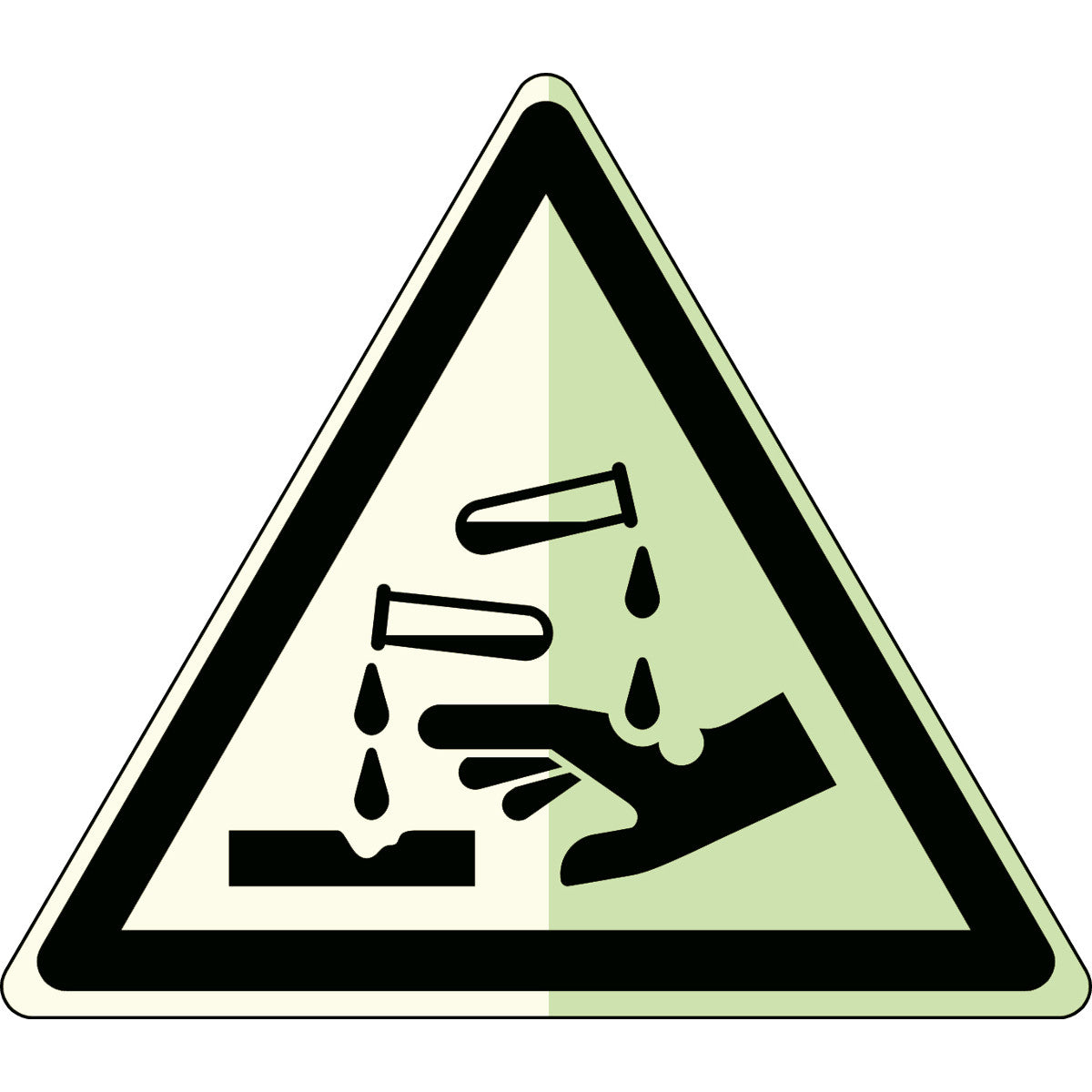 Photoluminescent safety signs