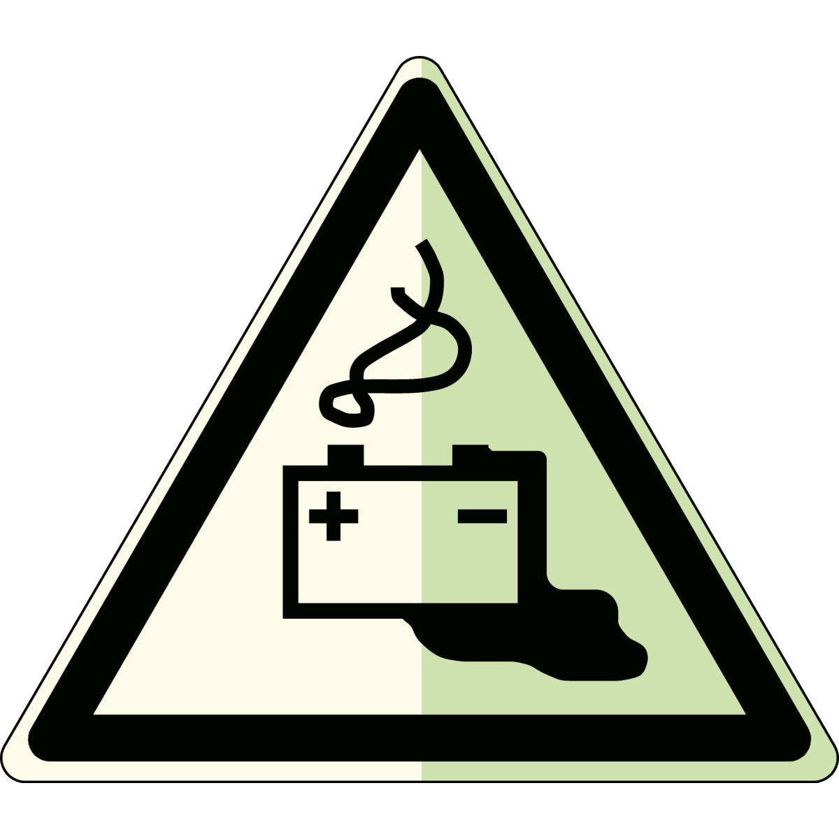 Photoluminescent safety signs