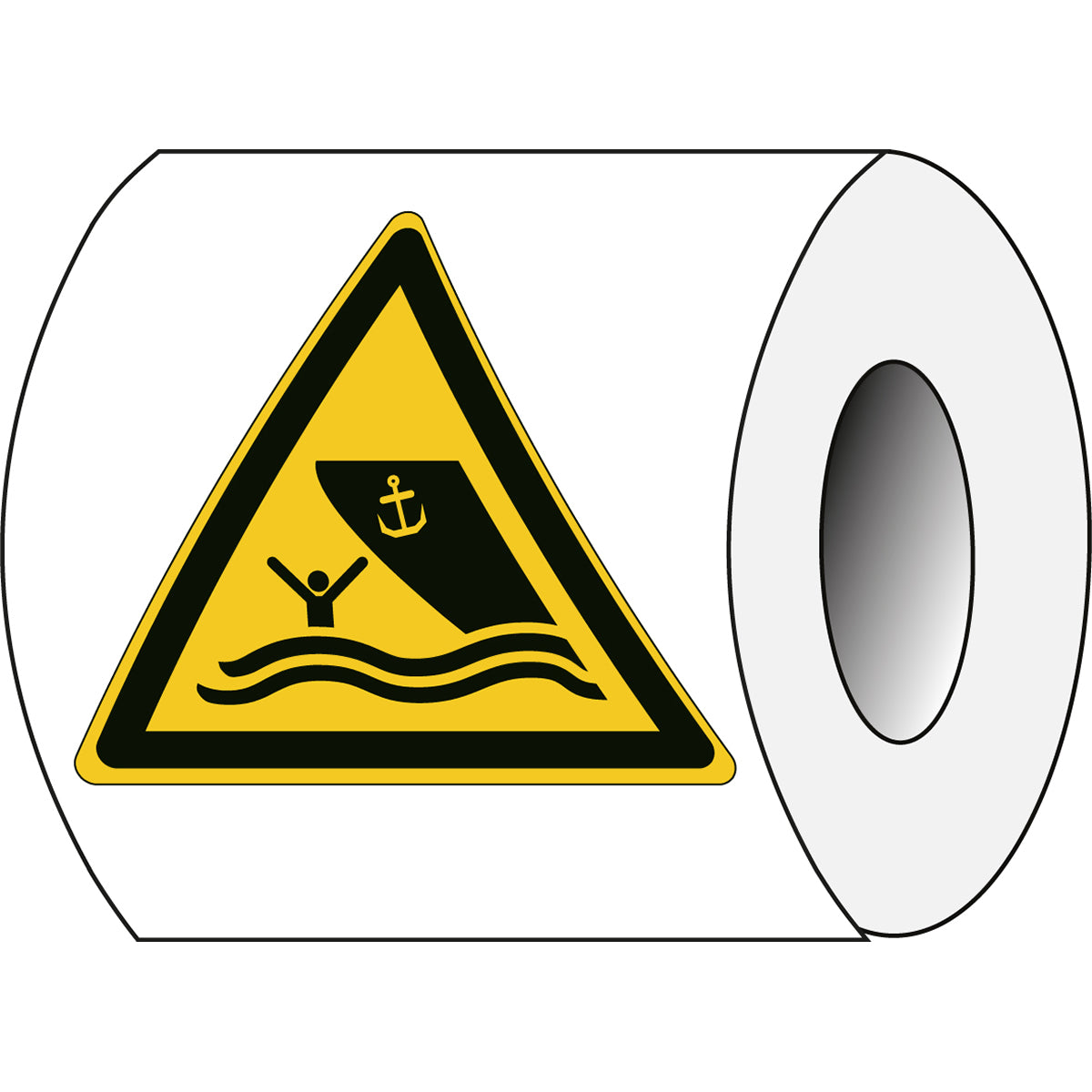 ISO Sicherheitskennzeichnung - Warnung Booten