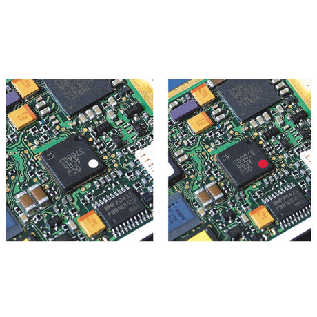 Für den Thermotransferdruck geeignete Etiketten mit Wasserkontaktanzeige