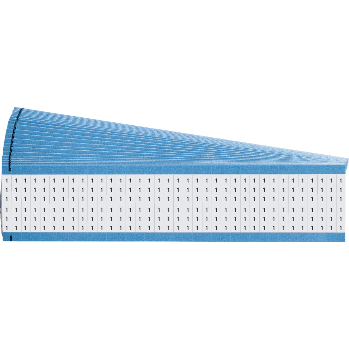 Vorgedruckte Drahtmarkierer mit Einzelzahlen