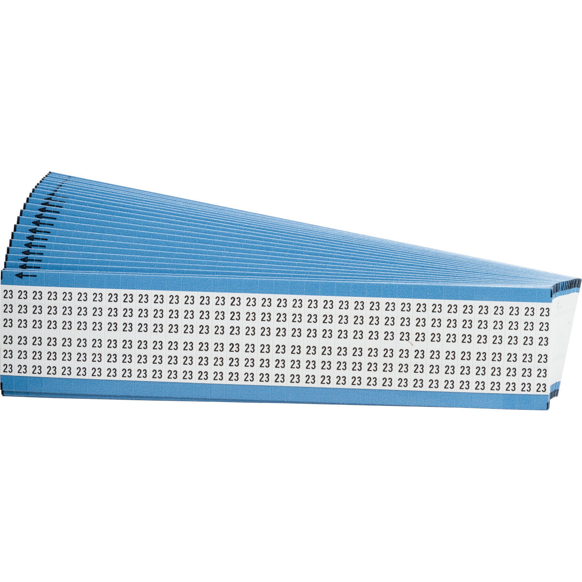 Kabelkennzeichnungskarten - einzelne Zahlen