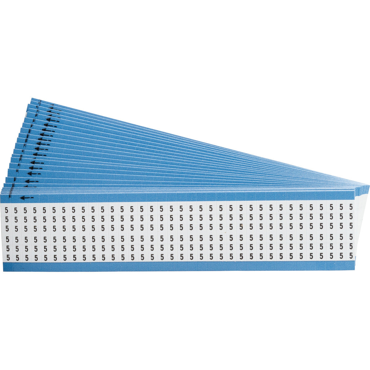 Kabelkennzeichnungskarten - einzelne Zahlen