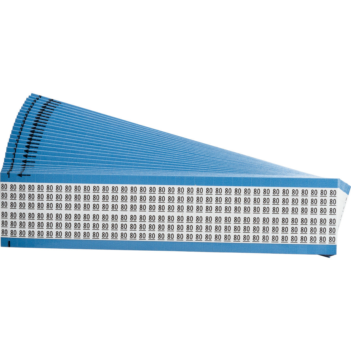 Kabelkennzeichnungskarten - einzelne Zahlen