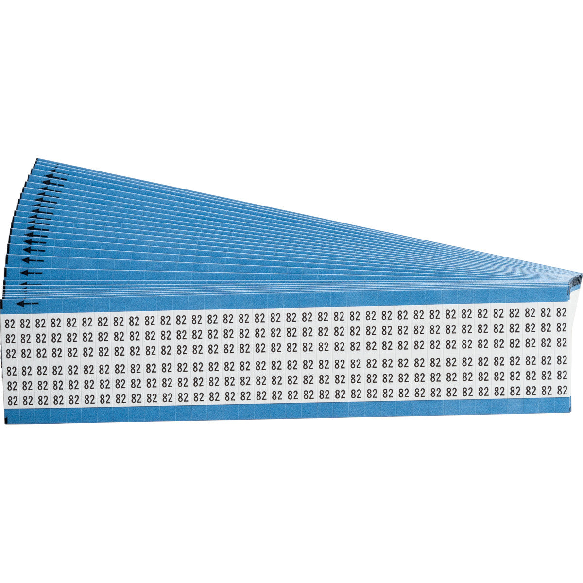 Kabelkennzeichnungskarten - einzelne Zahlen