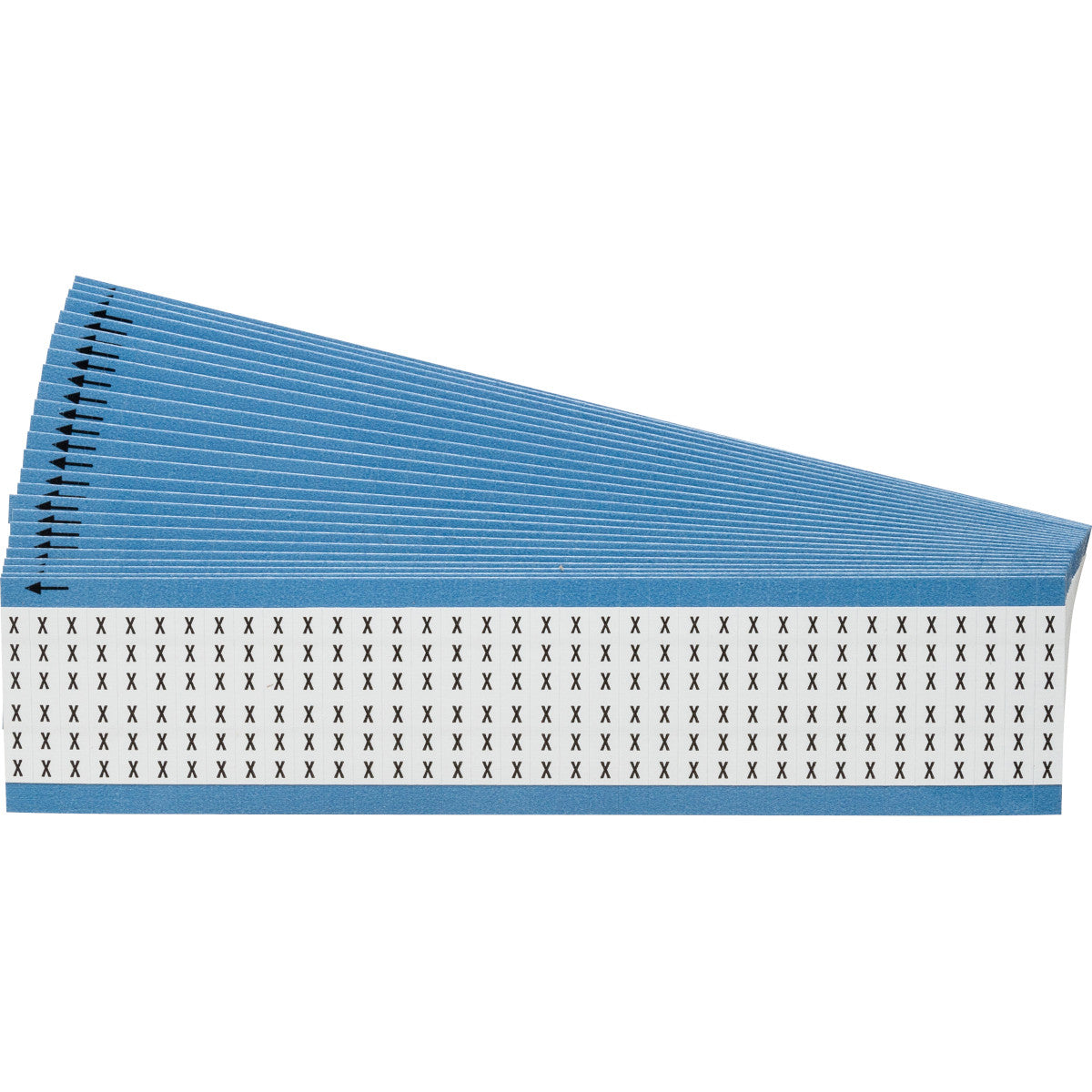 Kabelkennzeichnungskarten - einzelne Buchstaben - Großbuchstaben