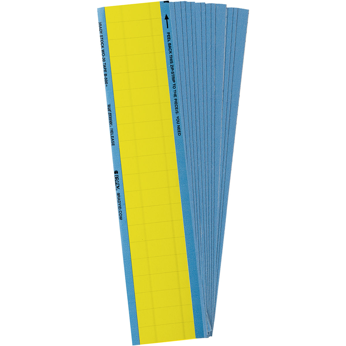 Beschriftbare Etiketten aus Vinylgewebe, B-500