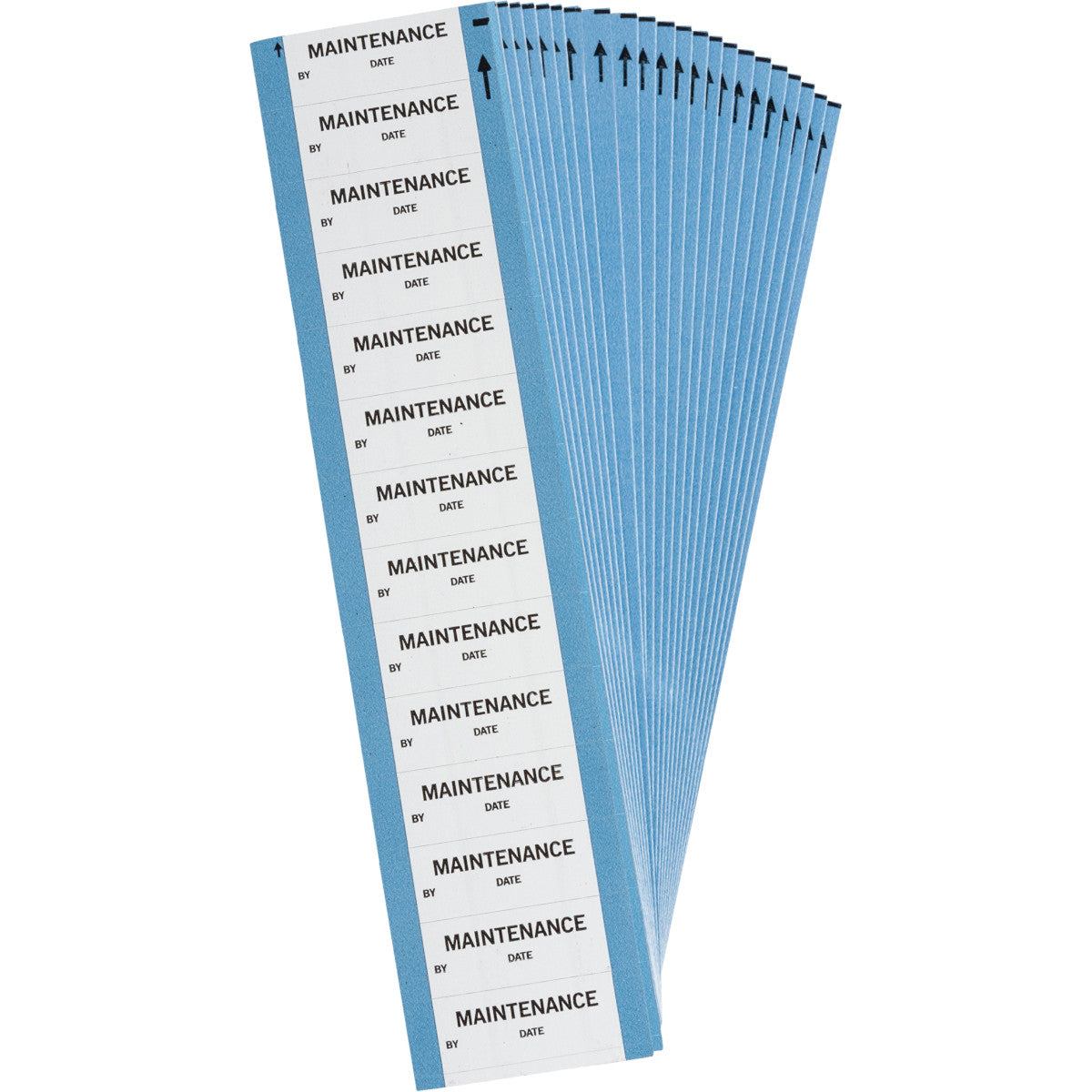 Beschreibbare Etiketten für Wartungsarbeiten