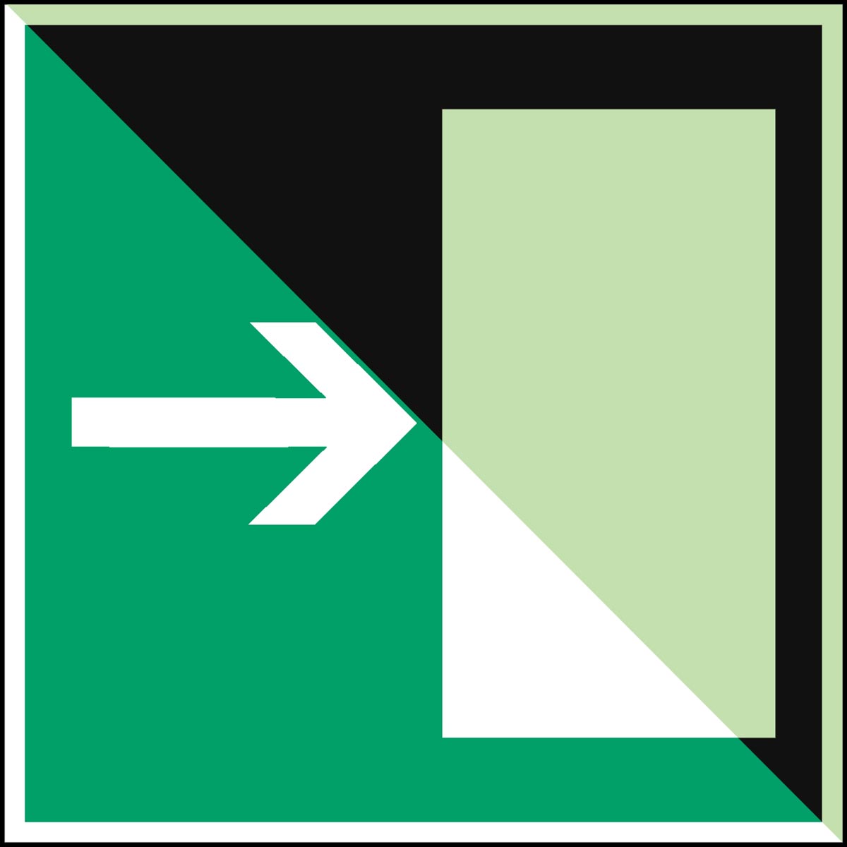 Photoluminescent safety signs