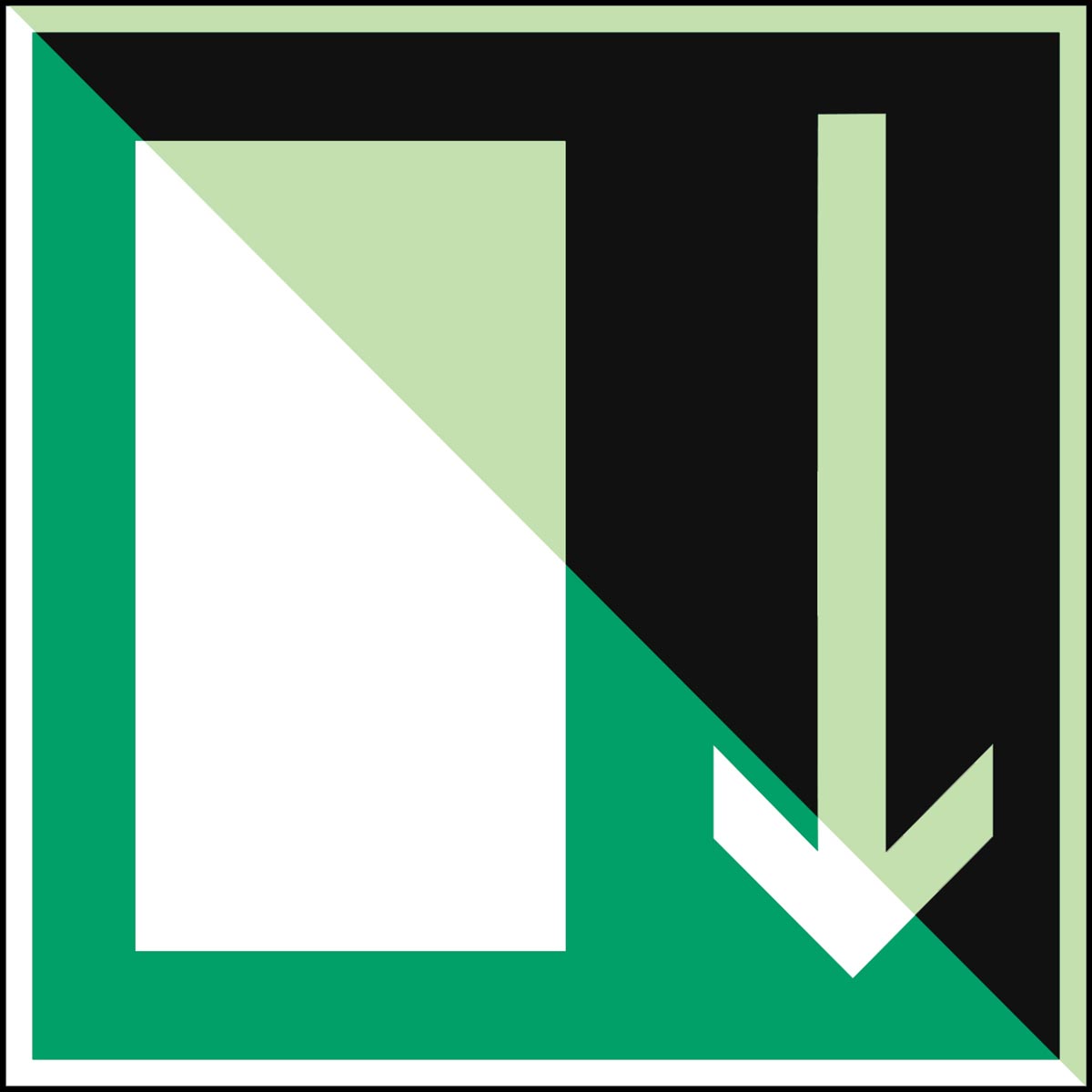 Photoluminescent safety signs