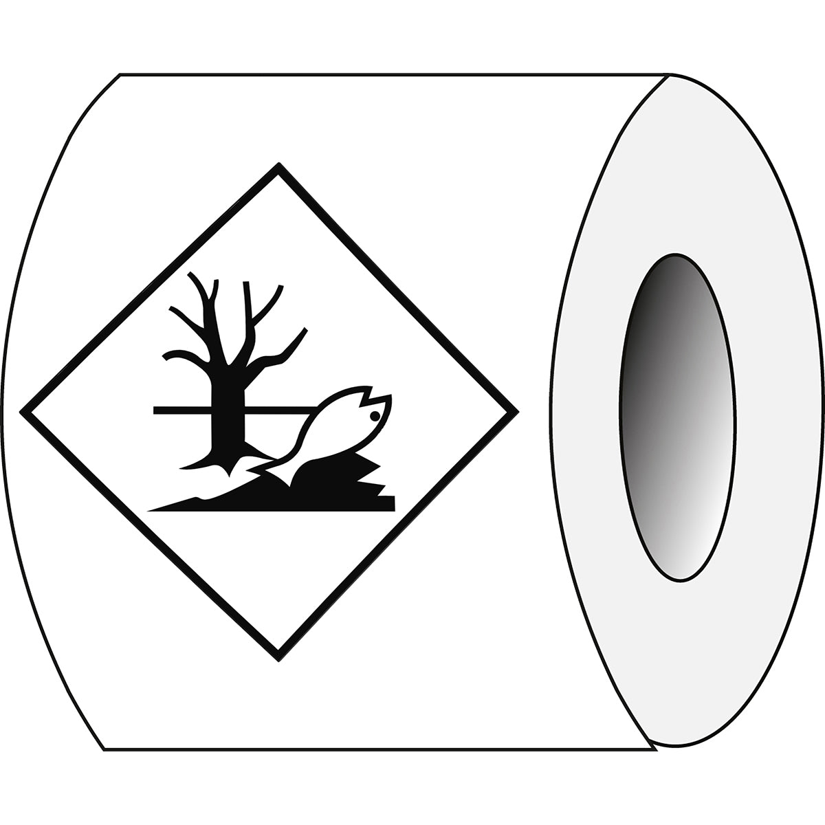 Aufkleber für den Transport gefährlicher Güter - Umweltgefährdende Stoffe