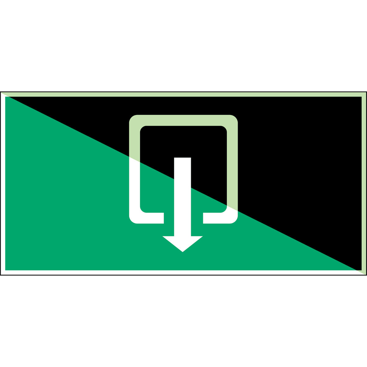 Photoluminescent safety signs