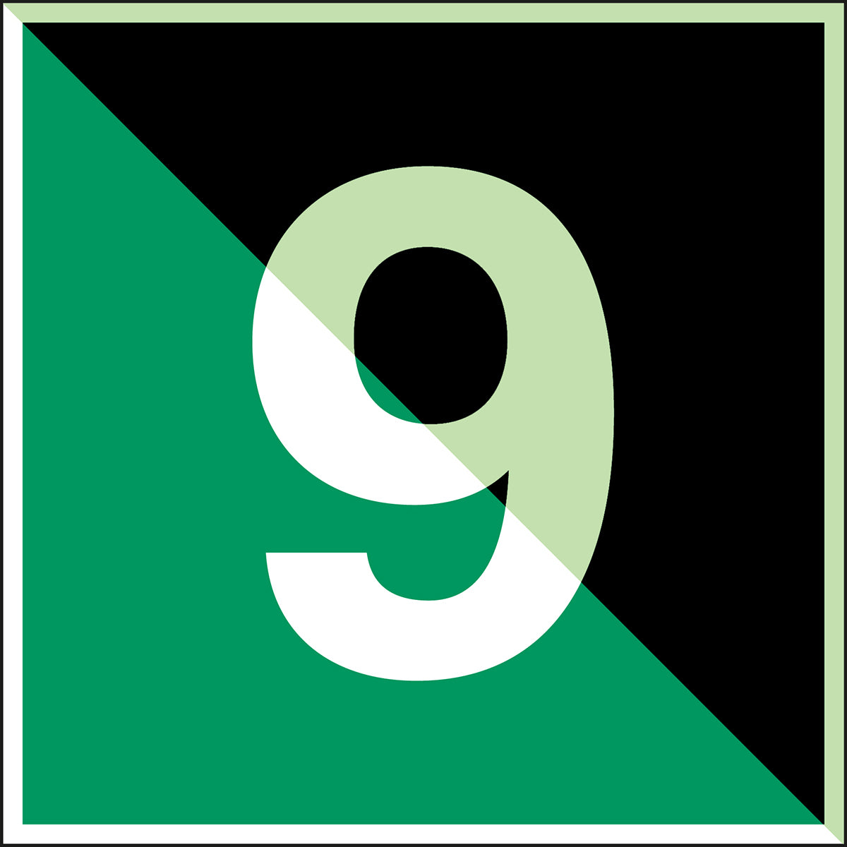 Im Dunkeln phosphoreszierendes Sicherheitspiktogramm