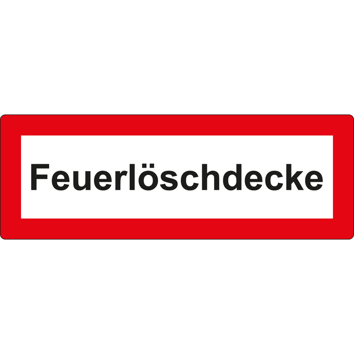 Feuerwehrschilder gemäß DIN 4066 D1 - Feuerlöschdecke