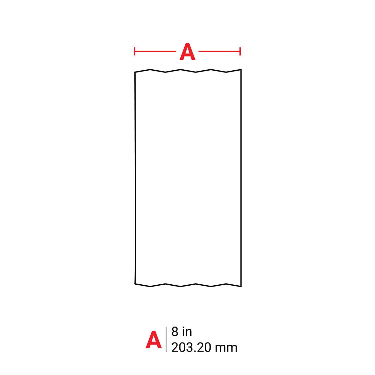 BBP85 Band - Vinyl 200 mm Gelb
