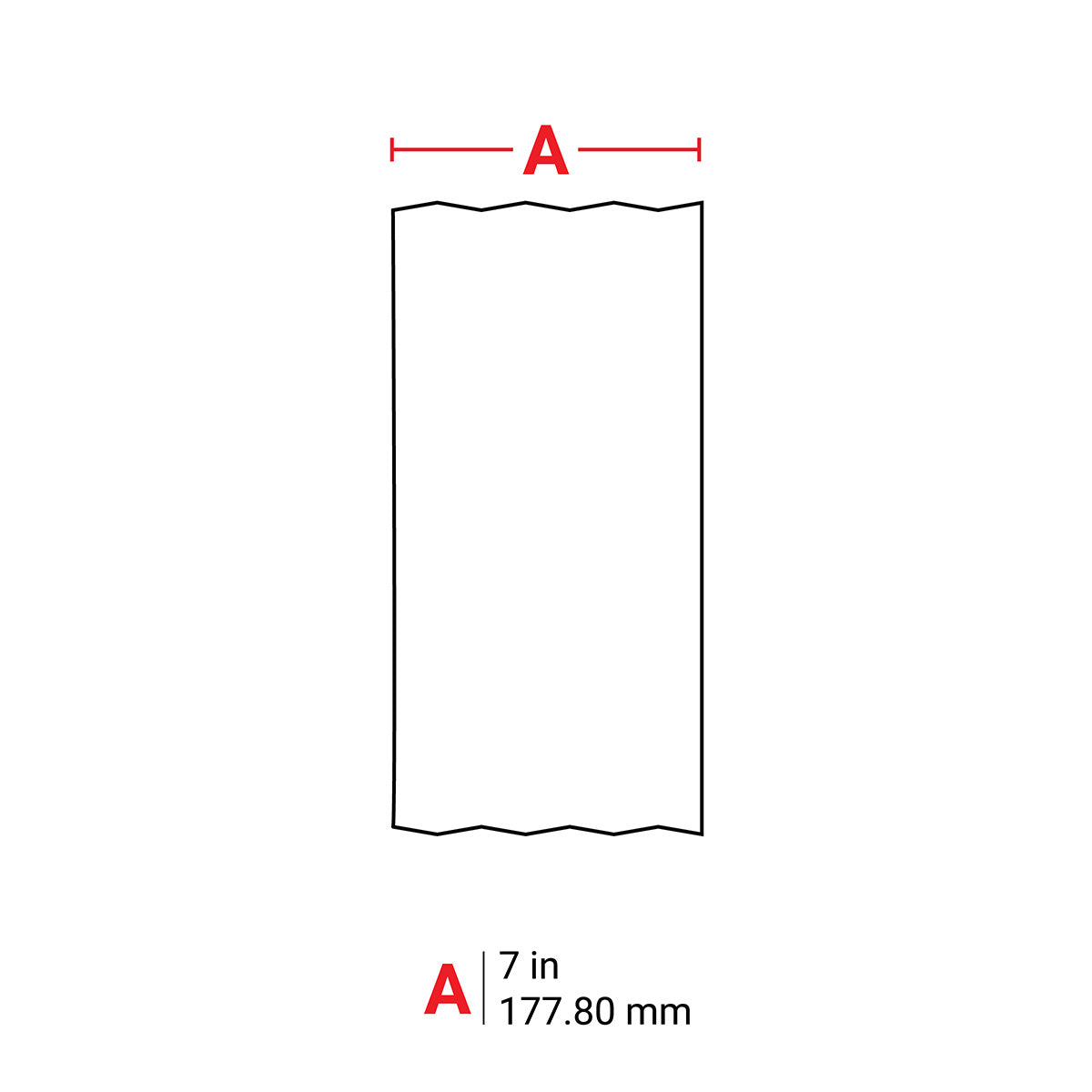 BBP85 Band - B-569 178 mm Gelb