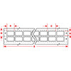 DaTab labels for dot matrix printers