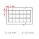Labels suitable for thermal transfer printing