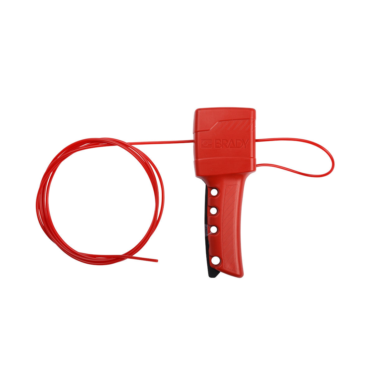 General purpose cable locking system with nylon cable, 2.44 m