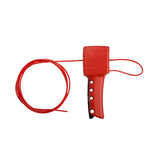 General purpose cable locking system with nylon cable, 2.44 m
