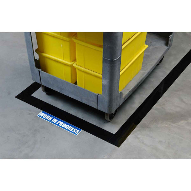 Bodenmarkierung - 101,6mm Gelbe Toughstripe Polyster