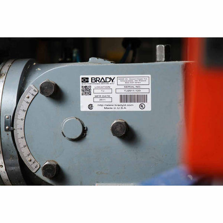 Metallisierte, fälschungssichere Etiketten für die Drucker BBP3X/S3XXX/i3300