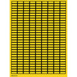 Beschriftbare Etiketten auf Bögen - 8 x 20 mm - B-500