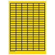 Beschriftbare Etiketten auf Bögen - 11 x 28 mm - B-500