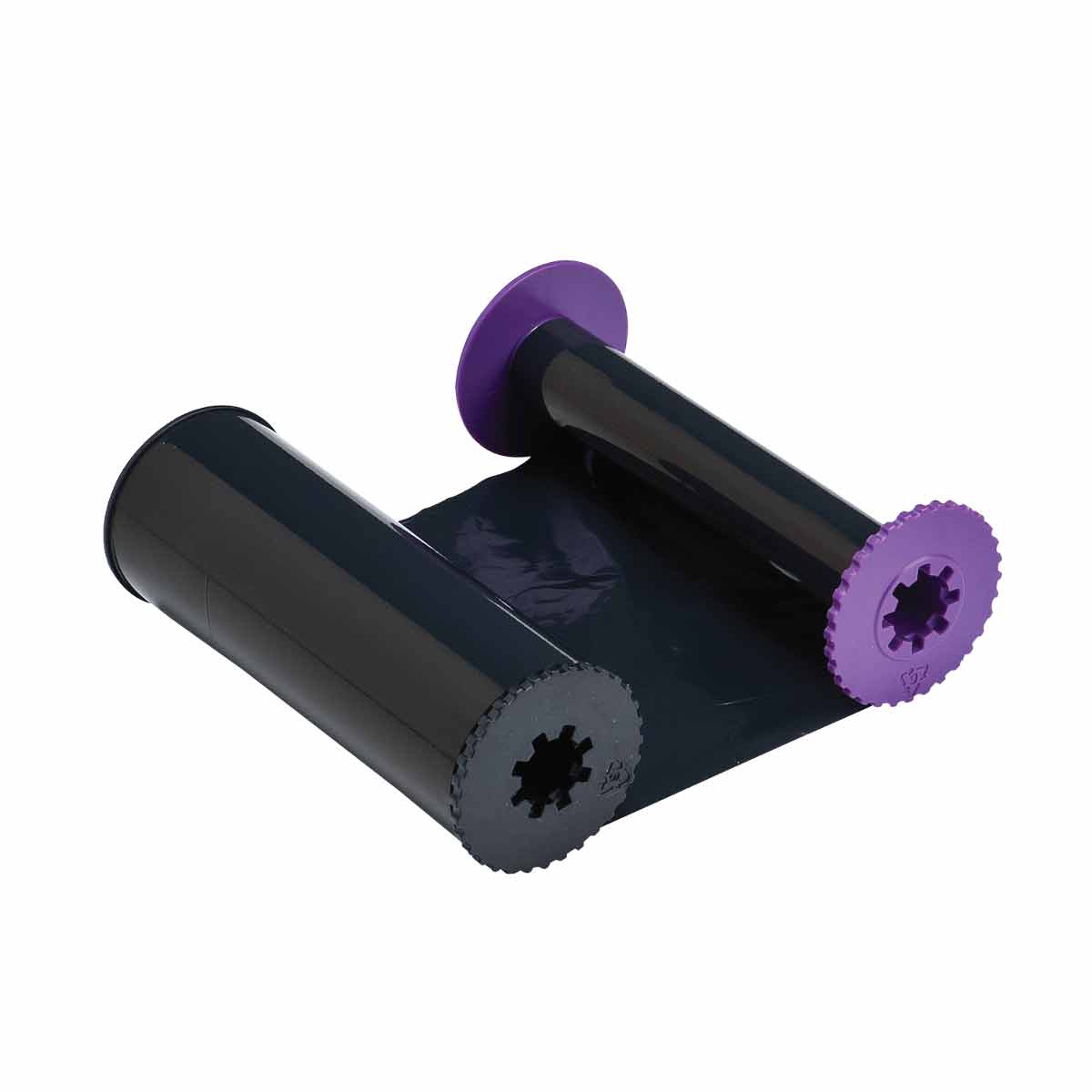 High-performance ribbon with flanges for Minimark - Black