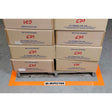 Bodenmarkierung - 101,6mm Orange Toughstripe Polyester