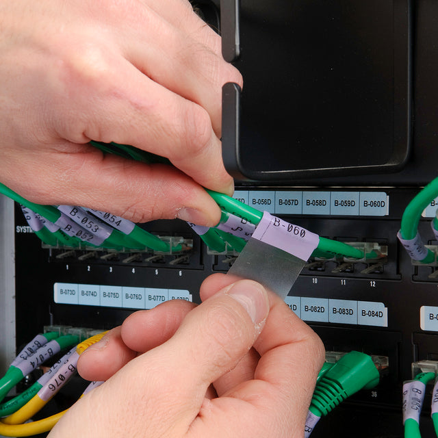 Selbstlaminierende Vinyl-Wickeletiketten mit bester Klebkraft für den M710 Drucker