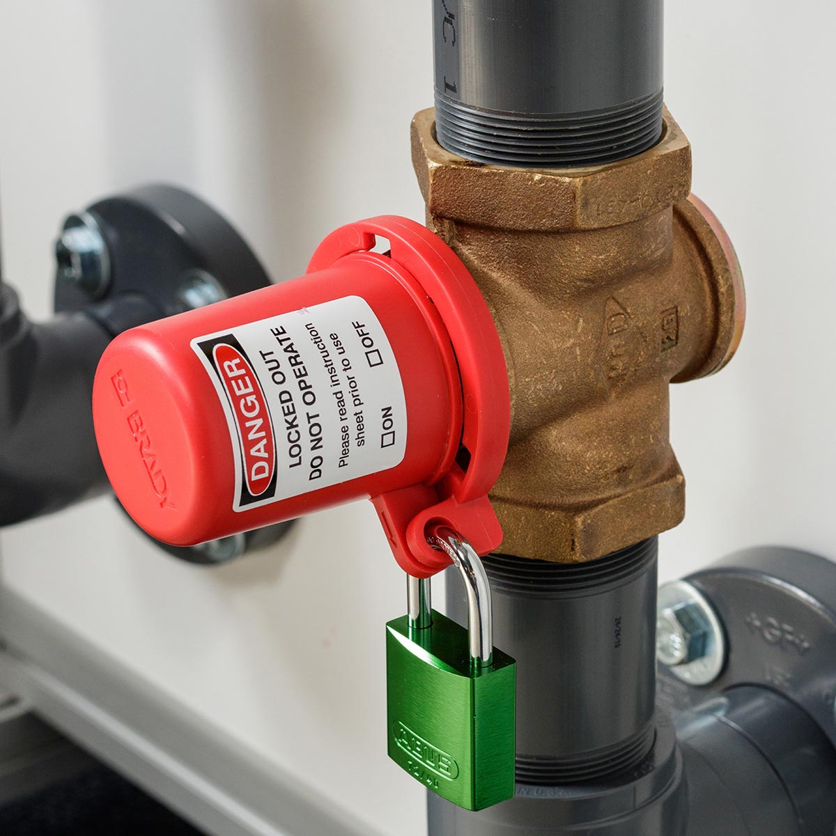 Kegelventil-Absperrung