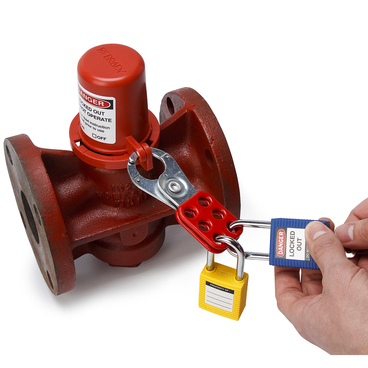 Kegelventil-Absperrung