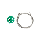 Doppeltes Hex-Spin-Absperrsystem mit Kabel